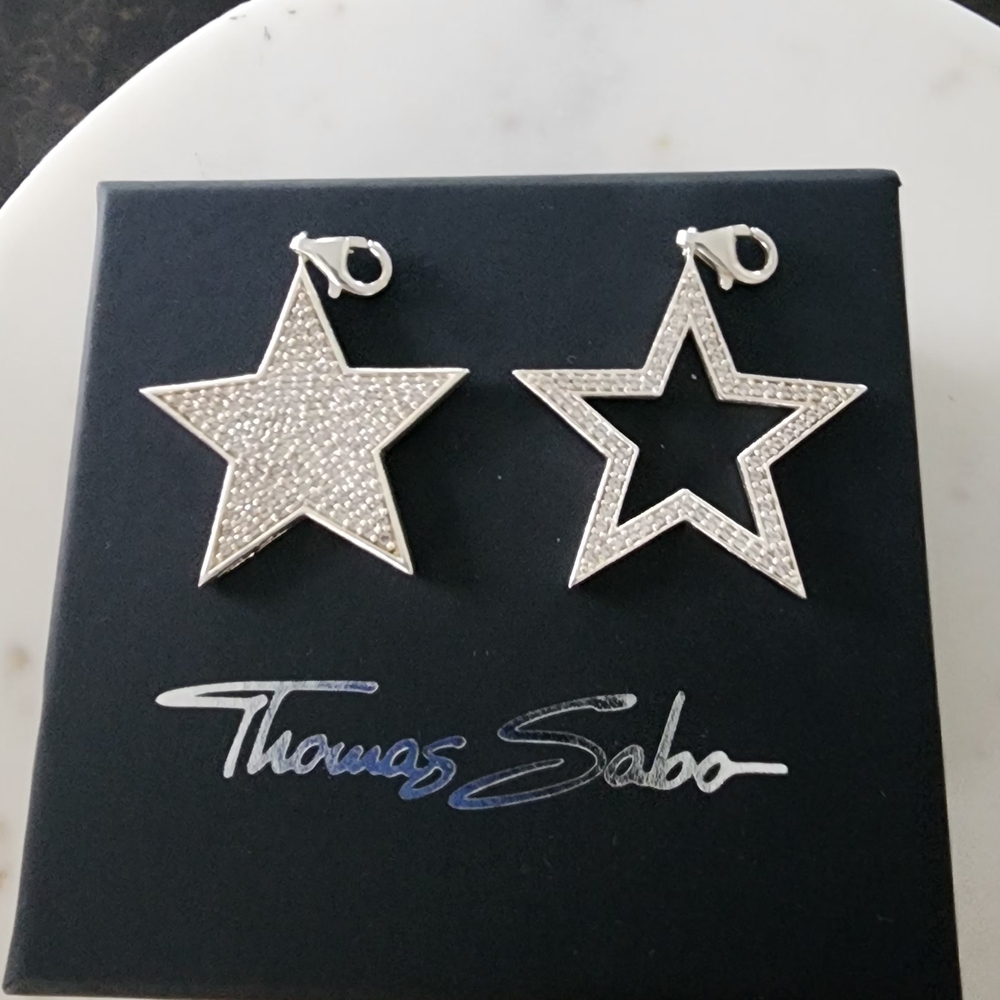 Thomas Sabo Silver Star Pentants